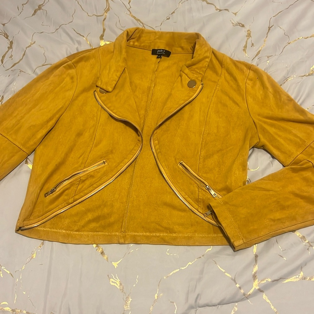 Mustard light jacket
